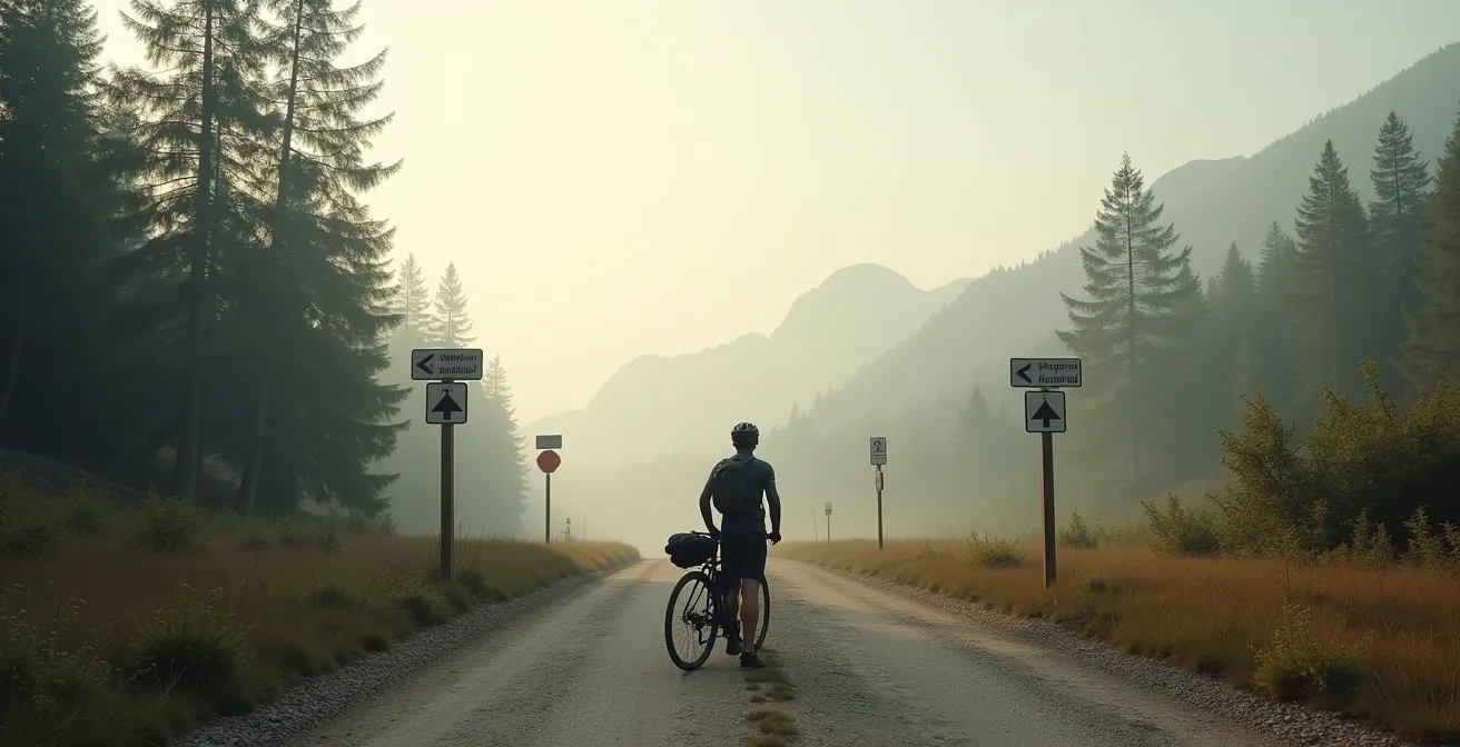 Visualisierung verschiedener Extrem-Radchallenges mit unterschiedlichen Schwierigkeitsgraden in der deutschen Landschaft